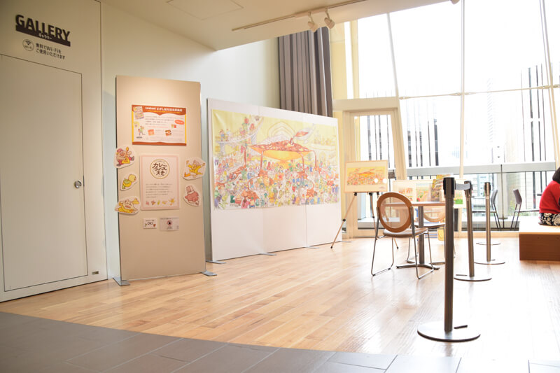 WACCA池袋 4階 アートスペースの展示例