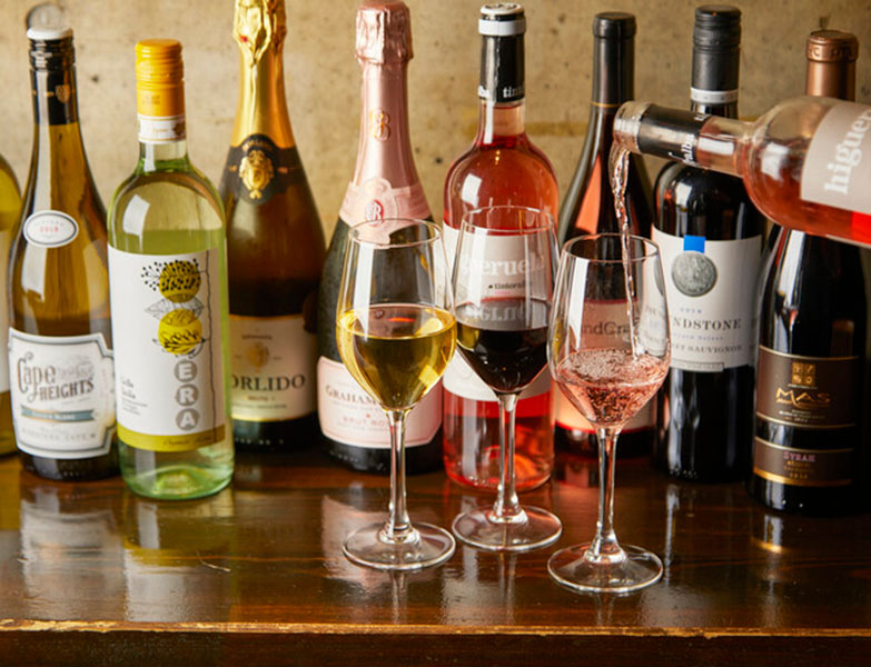 生パスタ&ワインバル Viagio ビアージョ 世界各国のワイン