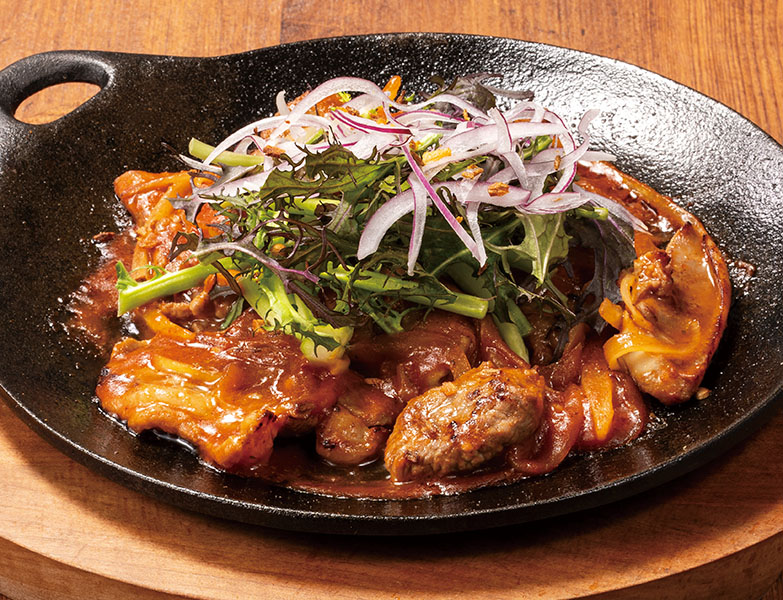 ビアレストラン KirinCity+ ラムのエスニックソテー