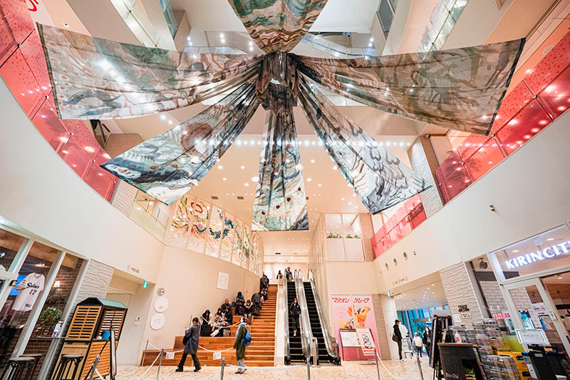 WACCA池袋 ワッカアートの様子