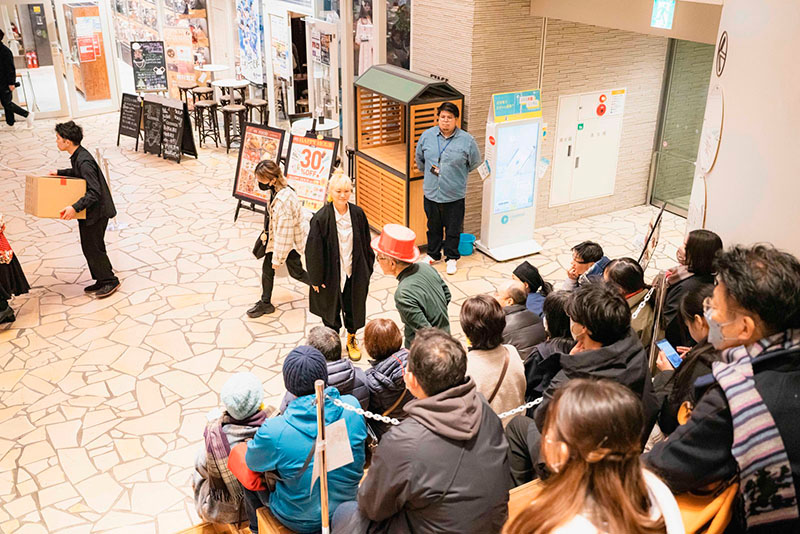 WACCA池袋 ワッカアートの様子