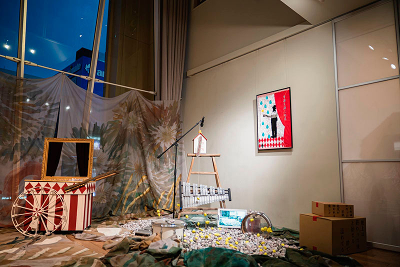 WACCA池袋 ワッカアートの展示