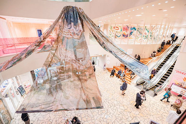 WACCA池袋 ワッカアートの様子