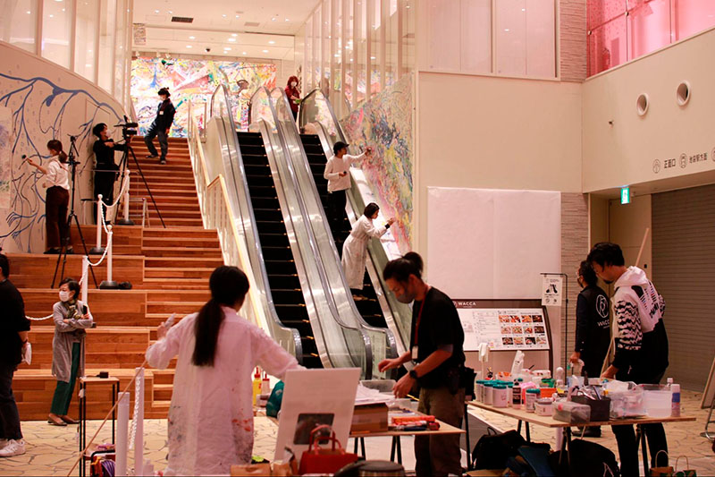 WACCA池袋 × 松井えり菜   ワッカアート