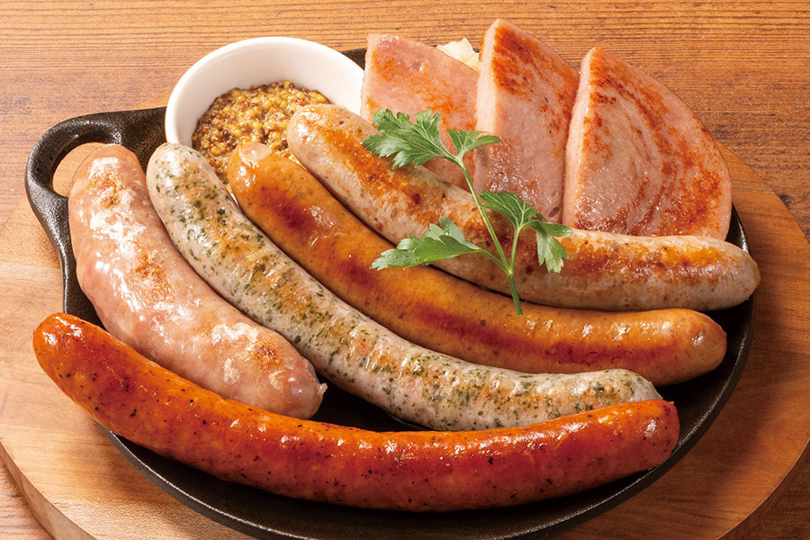 ビアレストラン キリンシティ 職人のソーセージ盛り合わせ